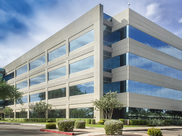 Corporate office parks, access control buildings, rental space
